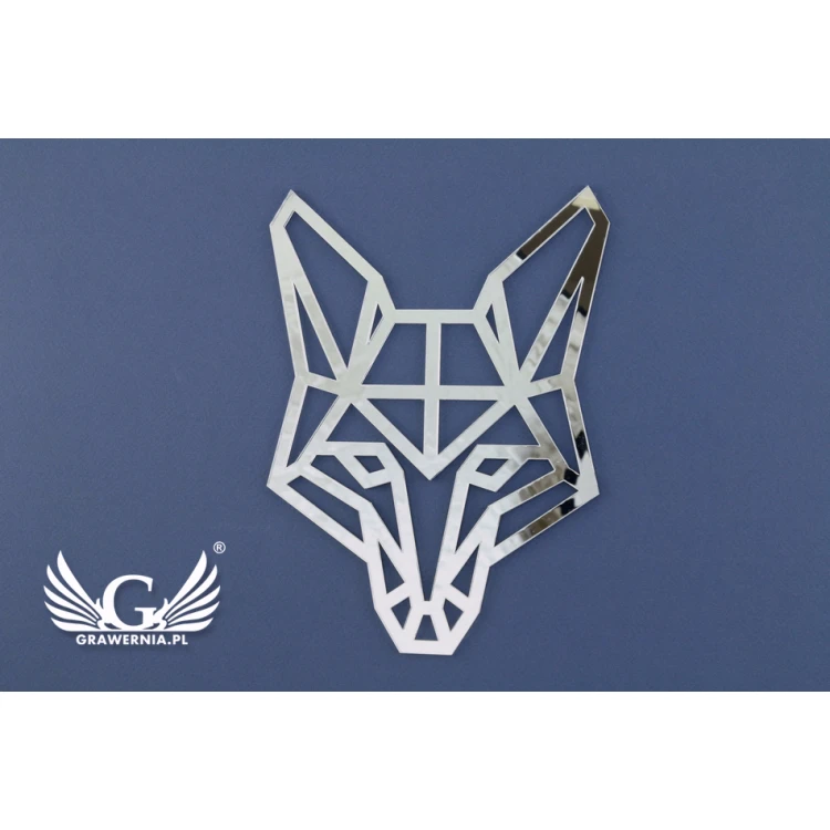 Acrylic Decorative Mirror - WOLF - LDK005