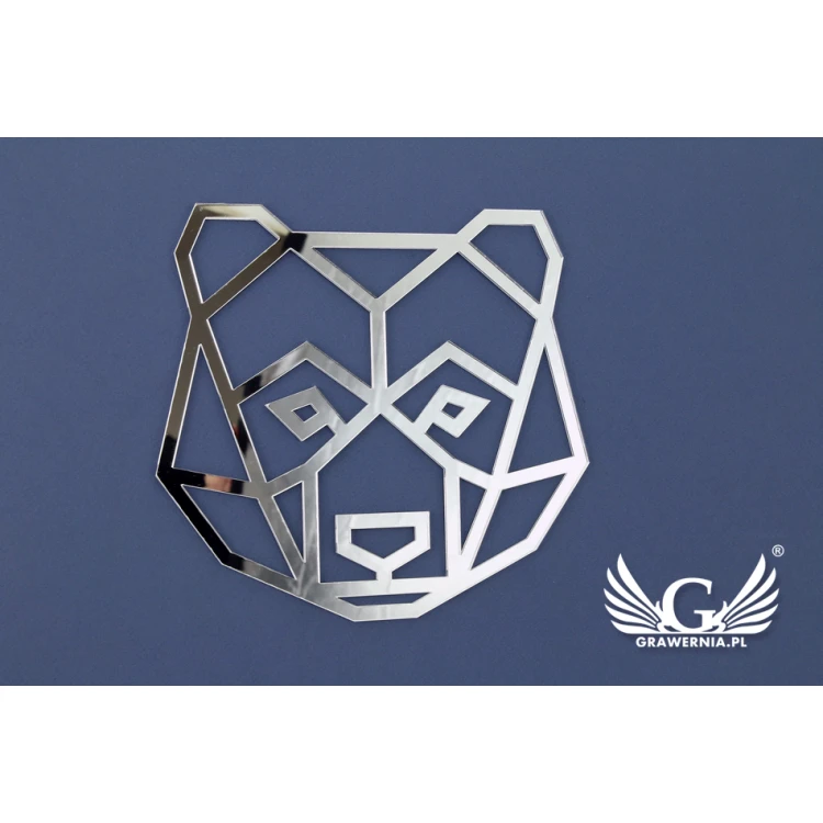 Acrylic Decorative Mirror - BEAR - LDK002