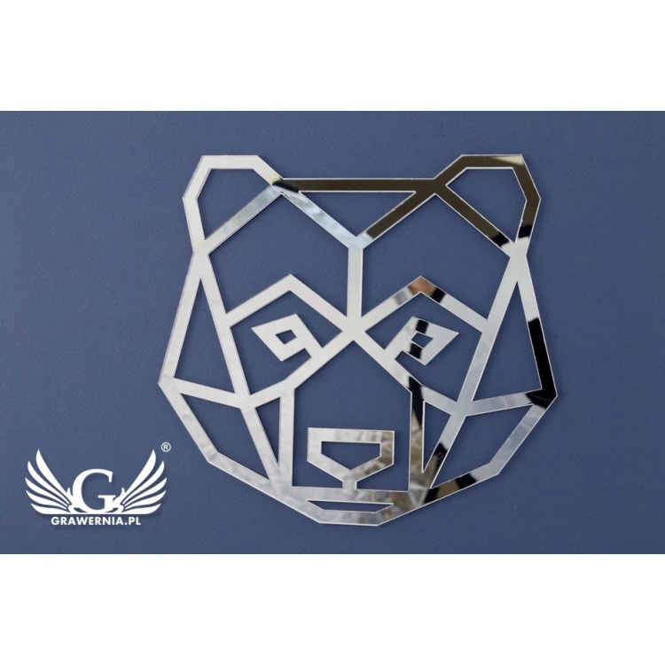 Acrylic Decorative Mirror - BEAR - LDK002
