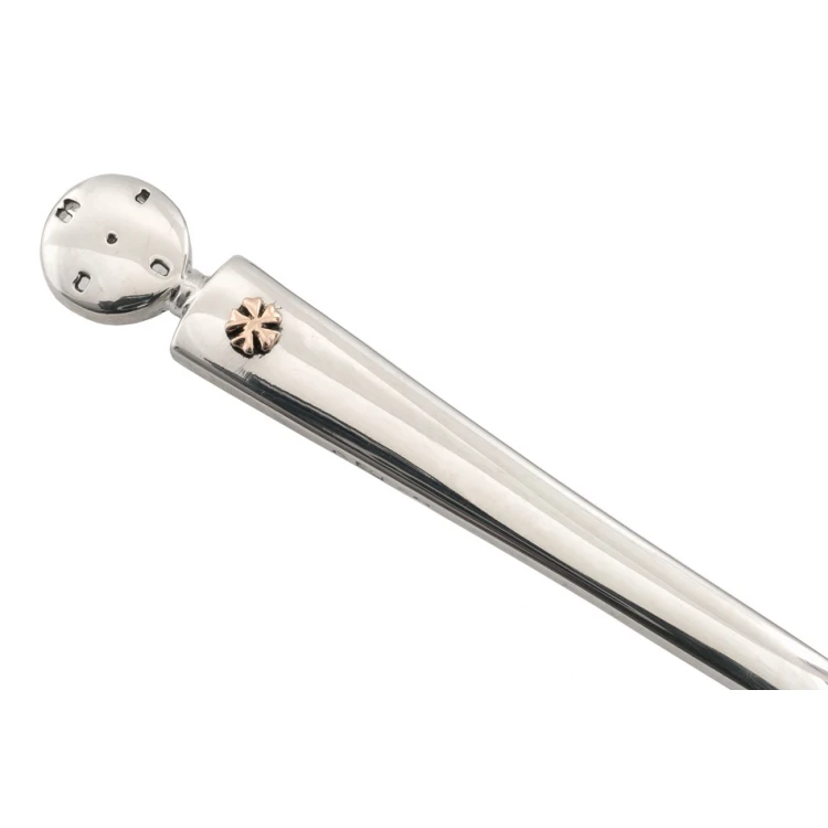 BAPTISM SPOON WITH FOUR-LEAF CLOVER - SRB023 design