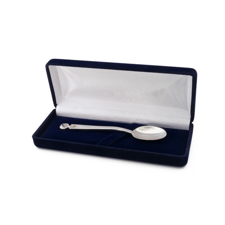 BAPTISM SPOON WITH FOUR-LEAF CLOVER - SRB023 design