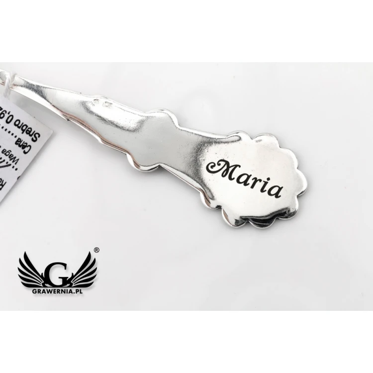 BAPTISM SPOON - CLOCK 2 - Holy Baptism Souvenir - SRB021 design