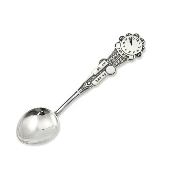 BAPTISM SPOON - CLOCK 2 - Holy Baptism Souvenir - SRB021 design
