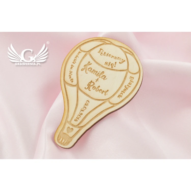 Wooden Magnets Reserve Time - Laser Engraved - MGN003