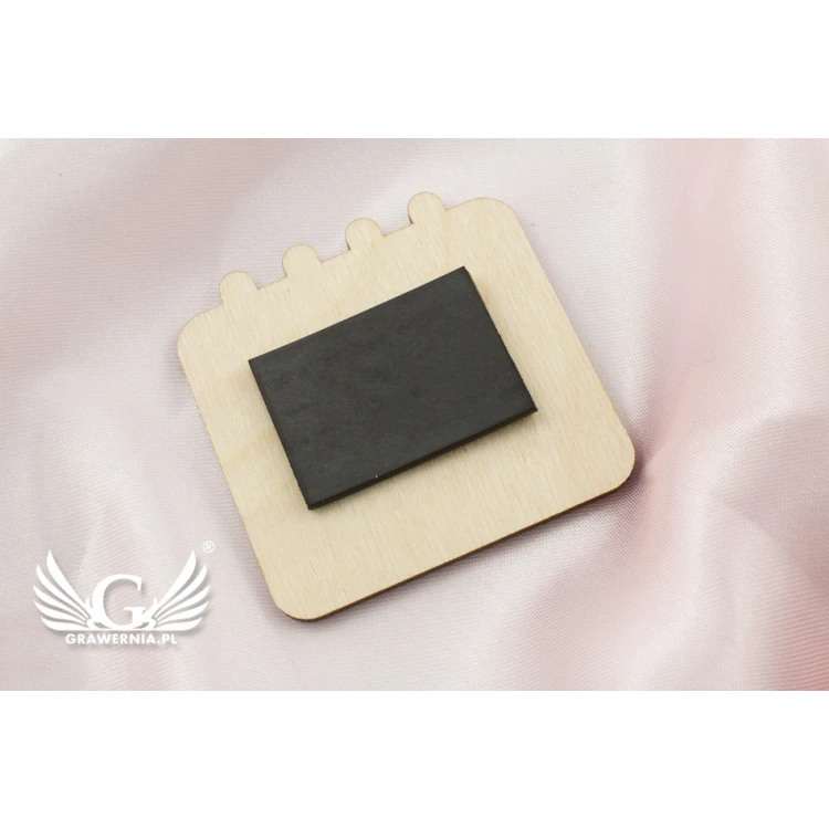 Wooden Magnets Reserve Time - Laser Engraved - MGN004