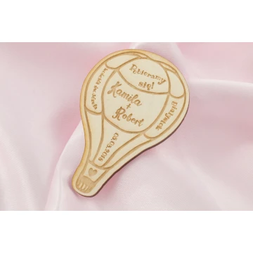 Wooden Magnets Reserve Time - Laser Engraved - MGN003