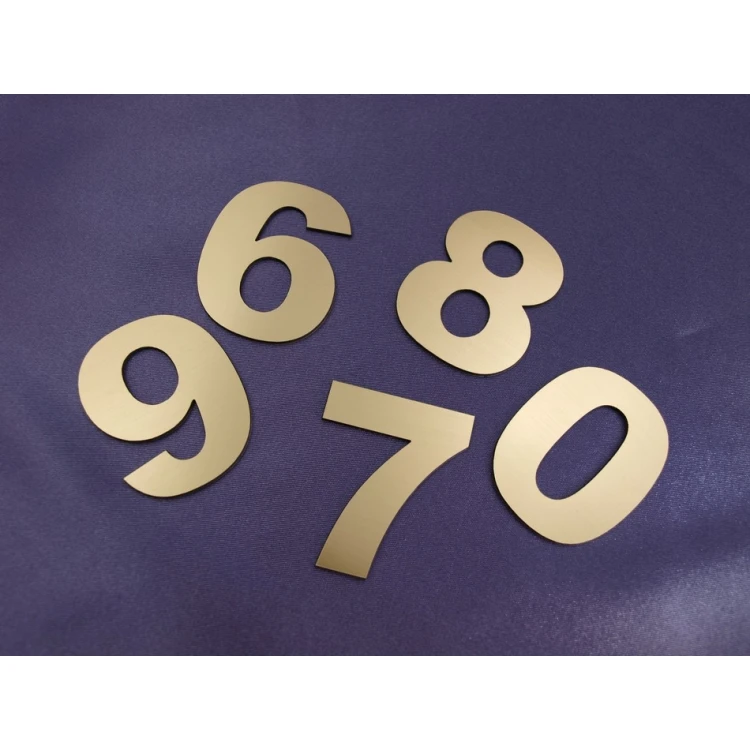 Small Numbers and Letters Laser Cut - CL005