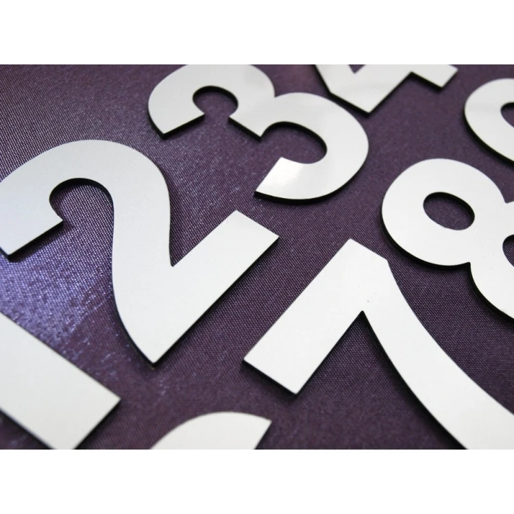 Small Numbers and Letters Laser Cut - CL005
