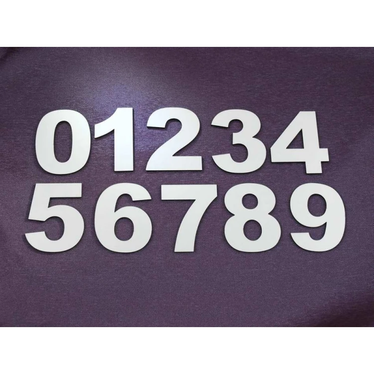 Small Numbers and Letters Laser Cut - CL005