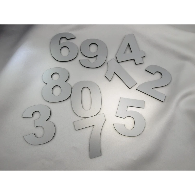 Small Numbers and Letters Laser Cut - CL005