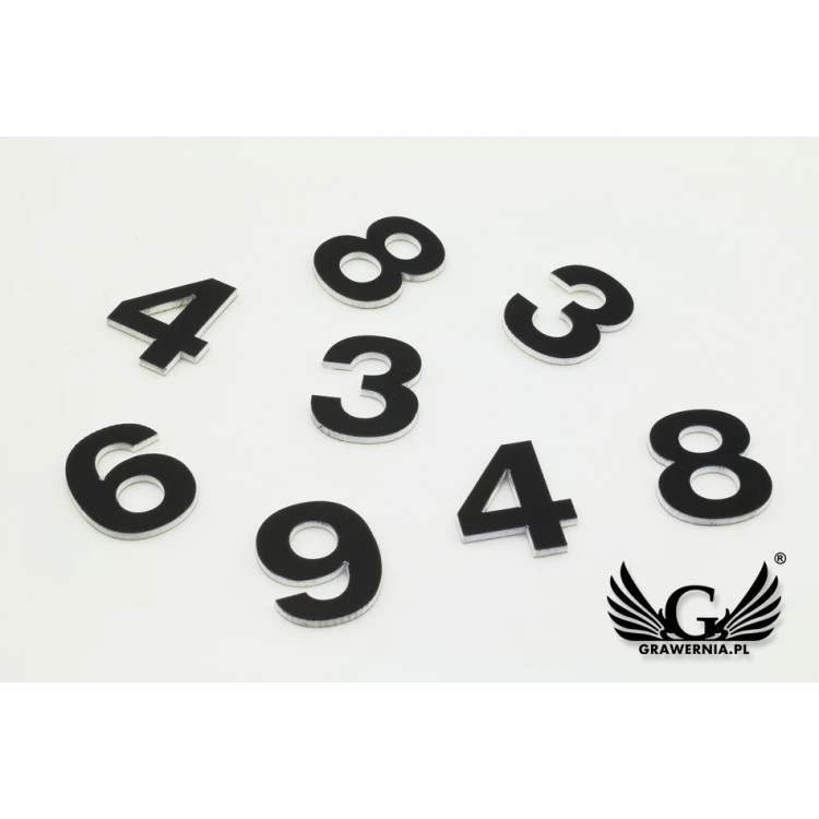 Small Numbers and Letters Laser Cut - CL005