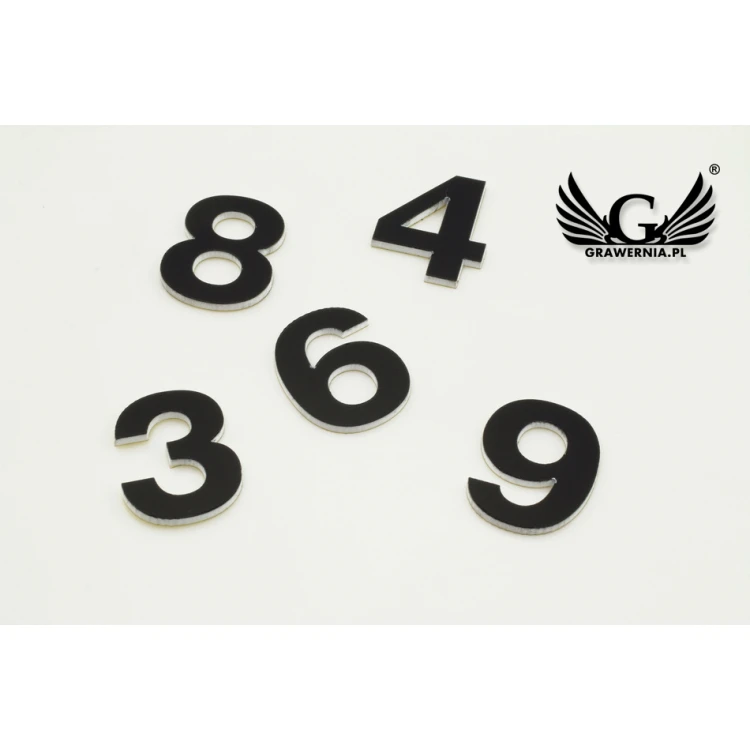 Small Numbers and Letters Laser Cut - CL005
