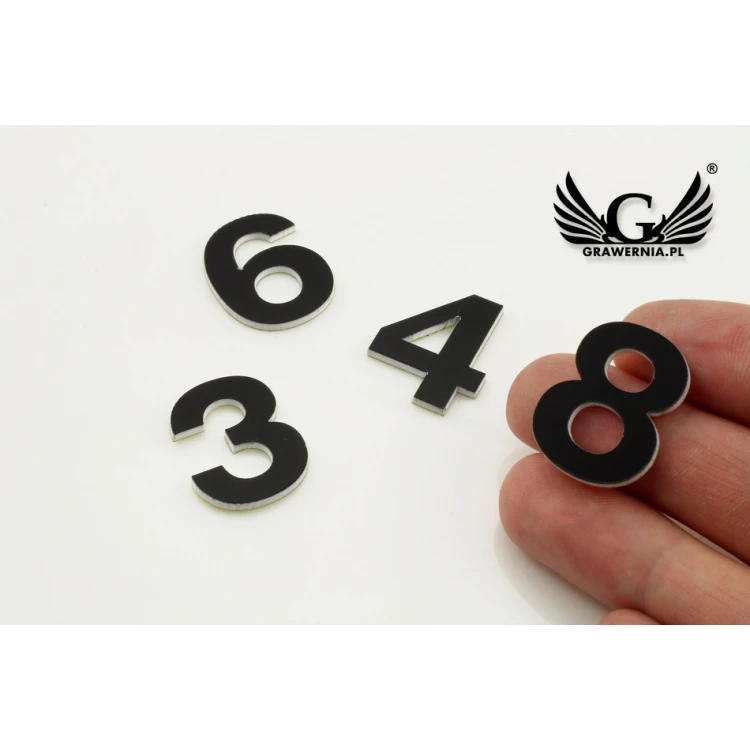 Small Numbers and Letters Laser Cut - CL005