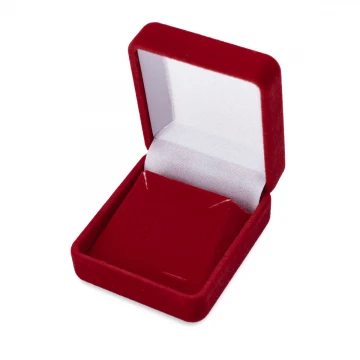 Small Red Case for Metal Pins - dimensions: 45x51x24mm - ET061