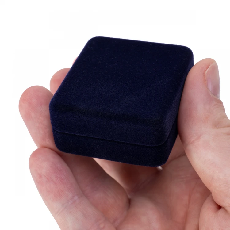 Small Navy Blue Case for Metal Pins - dimensions: 45x51x24mm - ET060