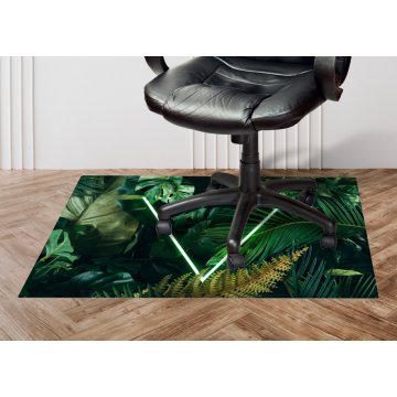 Protective mat for chair or armchair with any graphic, photo - size: 120x75 cm - MOF004