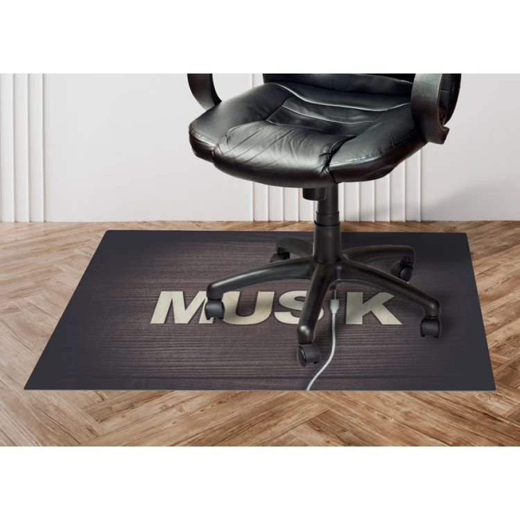 Protective mat for chair or armchair with any graphic, photo - size: 120x75 cm - MOF005