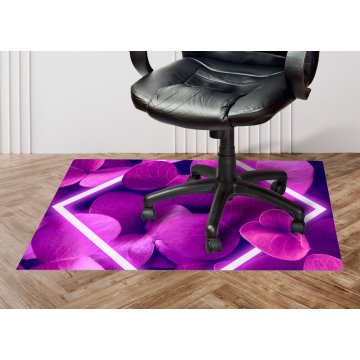 Protective mat for chair or armchair with any graphic, photo - size: 120x75 cm - MOF006