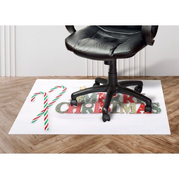 Protective mat for chair or armchair with any graphic, photo - size: 120x75 cm - MOF008