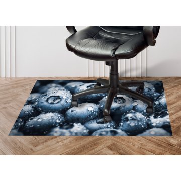 Protective mat for chair or armchair with any graphic, photo - size: 120x75 cm - MOF009