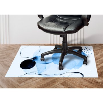 Protective mat for chair or armchair with any graphic, photo - size: 120x75 cm - MOF010