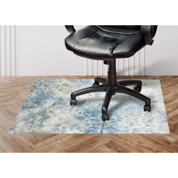 Protective mat for chair or armchair with any graphic, photo - size: 120x75 cm - MOF016