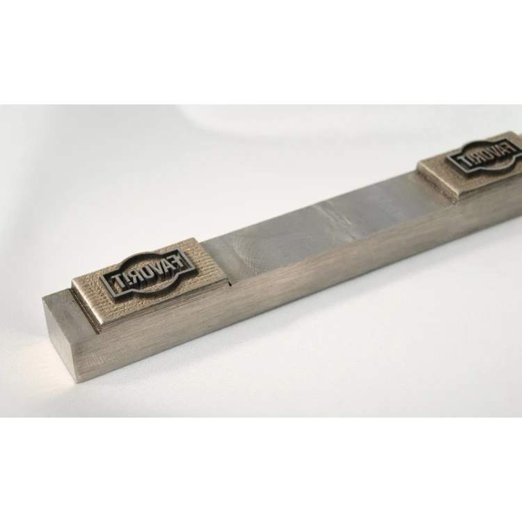 Matrix / Steel Stamp 20x10.2mm, engraving depth about 1mm