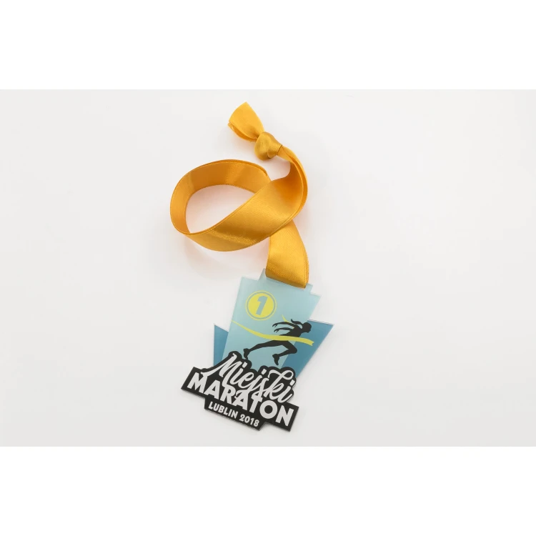 Acrylic Medal - Marathon - dimensions: 70x93mm - UV print - MGR066