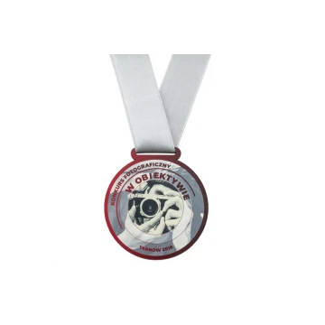 UV Print Wooden Medal - Photo Master - diameter: 70mm - MGR056
