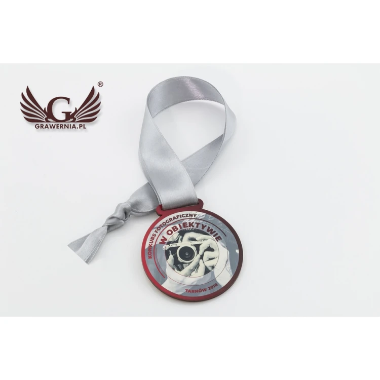 UV Print Wooden Medal - Photo Master - diameter: 70mm - MGR056