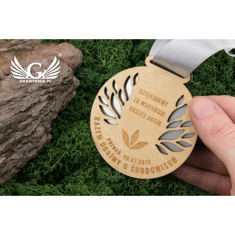 Premium Medal - Nature - diameter: 80mm - MGR075