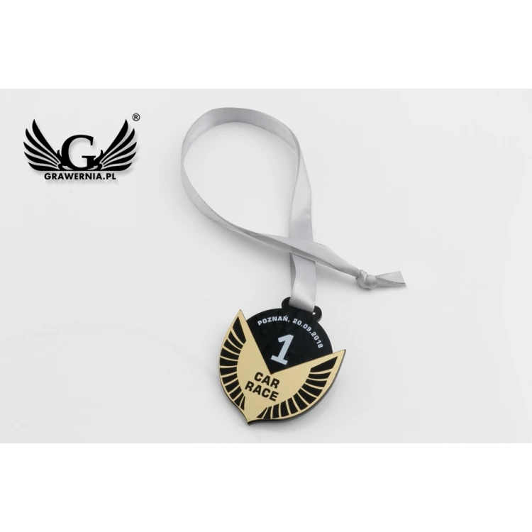 Premium Medal - Car Race - dimensions: 58x62mm - MGR070