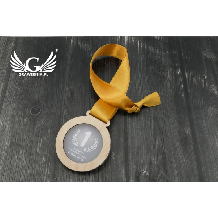 Premium Medal - Pythagoras - diameter: 70mm - UV print - MGR063