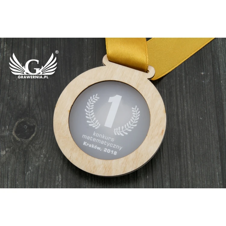 Premium Medal - Pythagoras - diameter: 70mm - UV print - MGR063