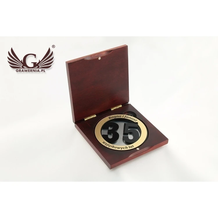 Anniversary Wedding Medal - Diameter 82mm