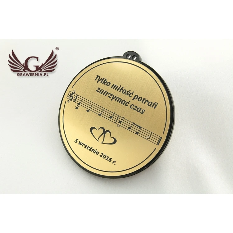 Anniversary Wedding Medal - Diameter 82mm