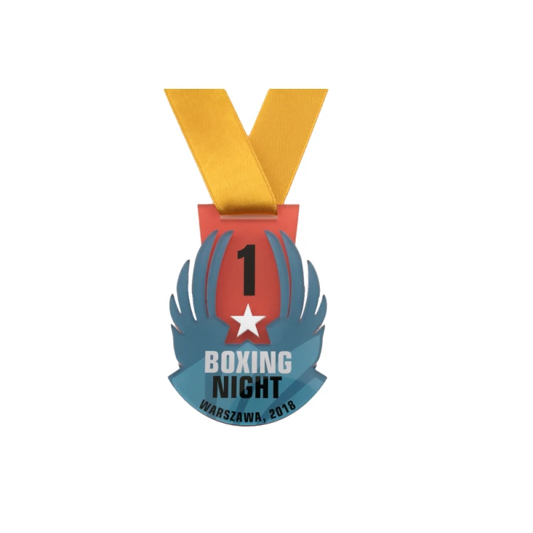 Premium Medal - Boxing - dimensions: 67x96mm - MGR072