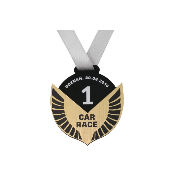 Premium Medal - Car Race - dimensions: 58x62mm - MGR070