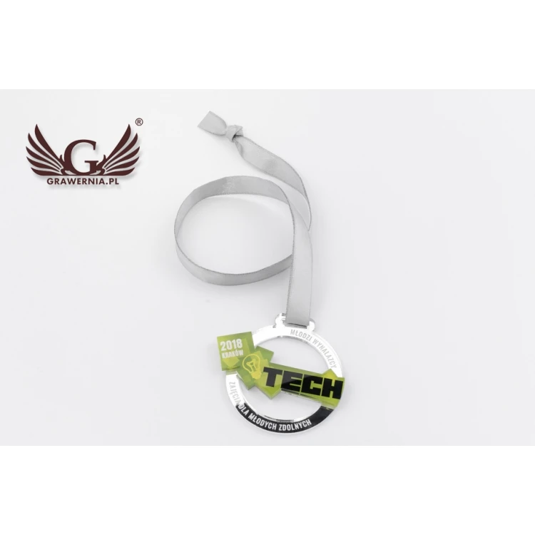 Premium Medal - Genius - dimensions: 68x65mm - MGR077