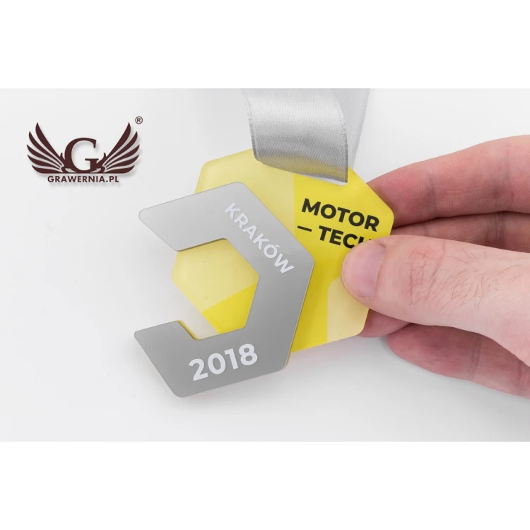 Premium Medal - Motor-Tech - dimensions: 70x82mm - MGR076