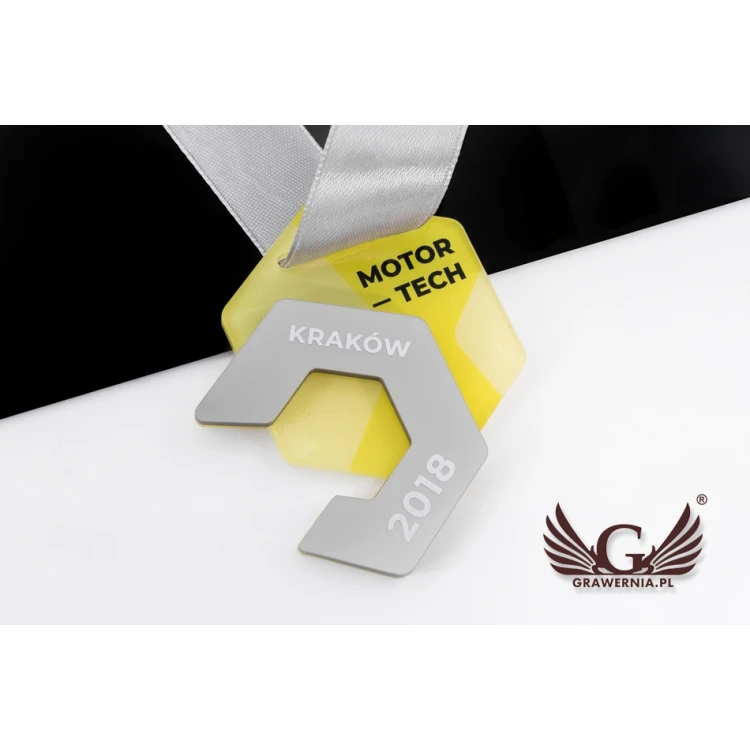 Premium Medal - Motor-Tech - dimensions: 70x82mm - MGR076