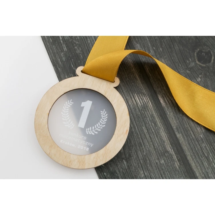 Premium Medal - Pythagoras - diameter: 70mm - UV print - MGR063