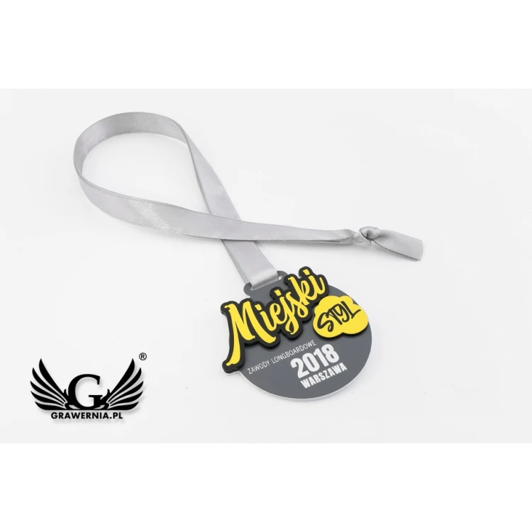 Premium Medal - Punk - dimensions: 65x65mm - MGR074