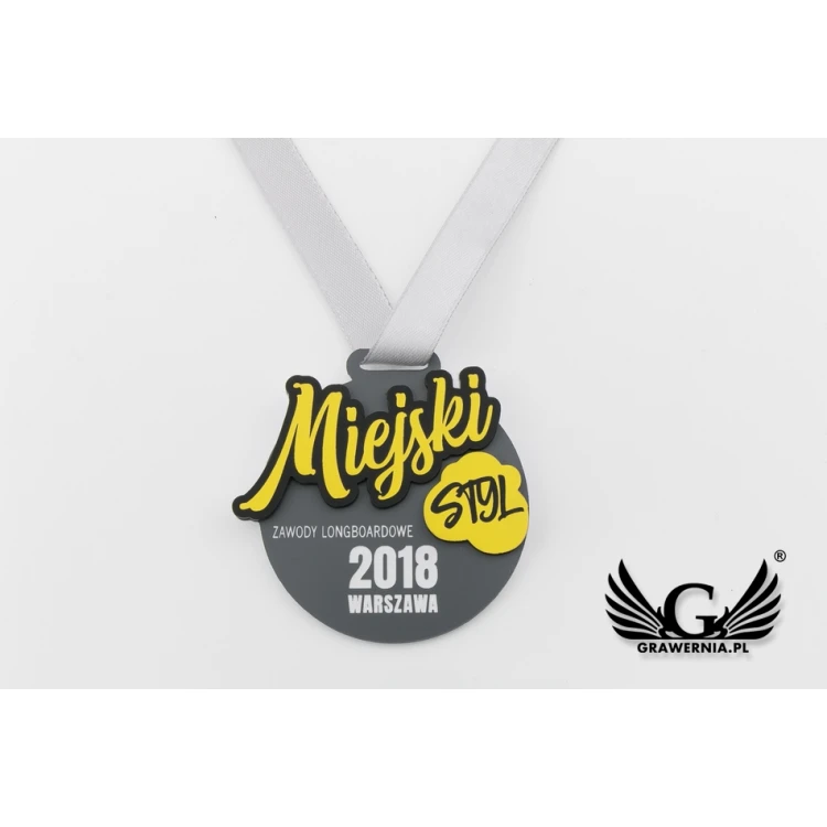 Premium Medal - Punk - dimensions: 65x65mm - MGR074
