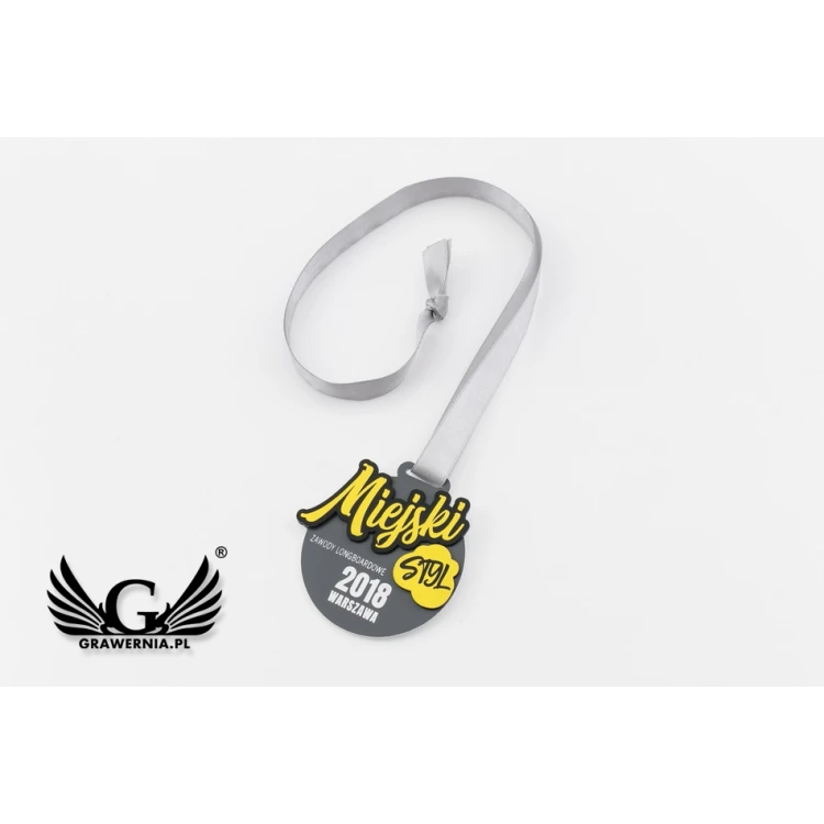 Premium Medal - Punk - dimensions: 65x65mm - MGR074