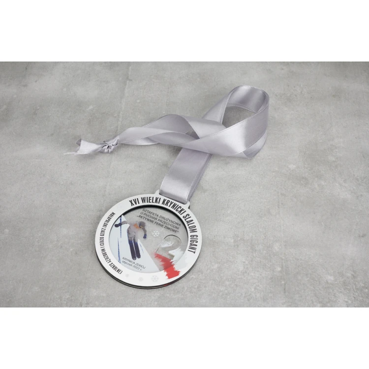 Premium Medal - Ski 1 - dimensions: 90x90mm - MGR103