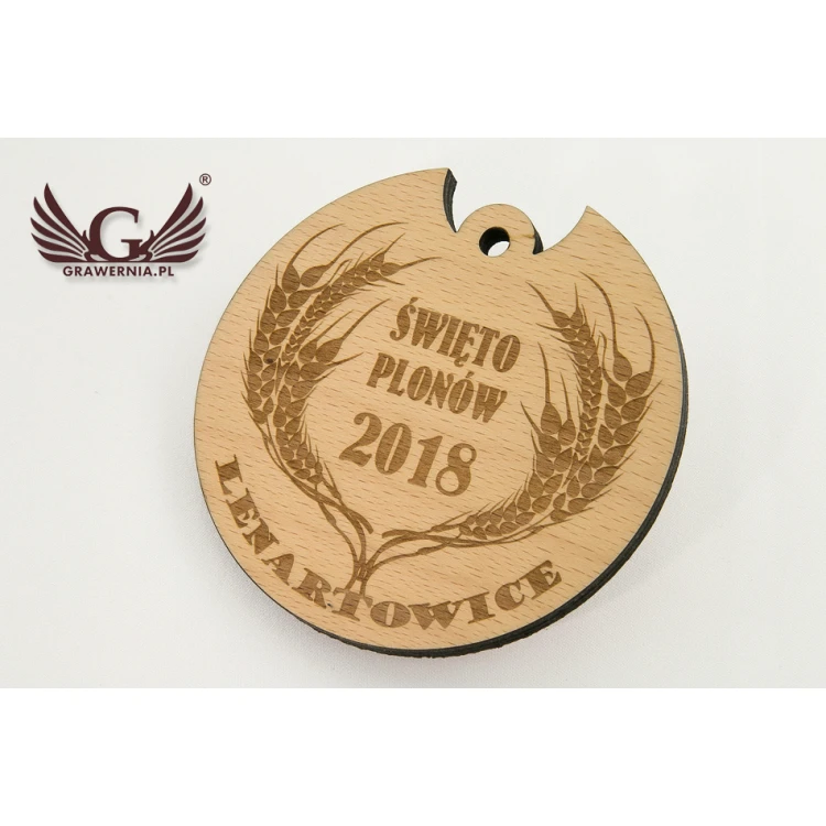 Medal in a Wooden Case for Any Occasion - Diameter 90mm