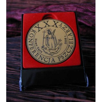 Metallic Medal in Red Case