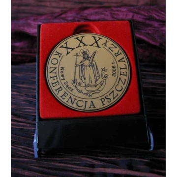 Metallic Medal in Red Case