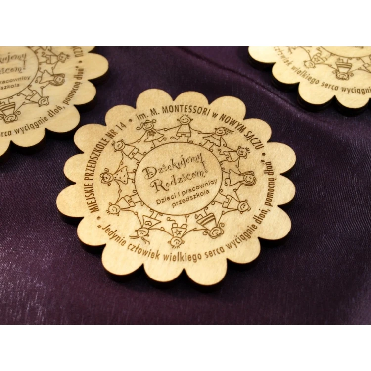 Medal in a case with personalization and any engravings of graphics and content - MGR008
